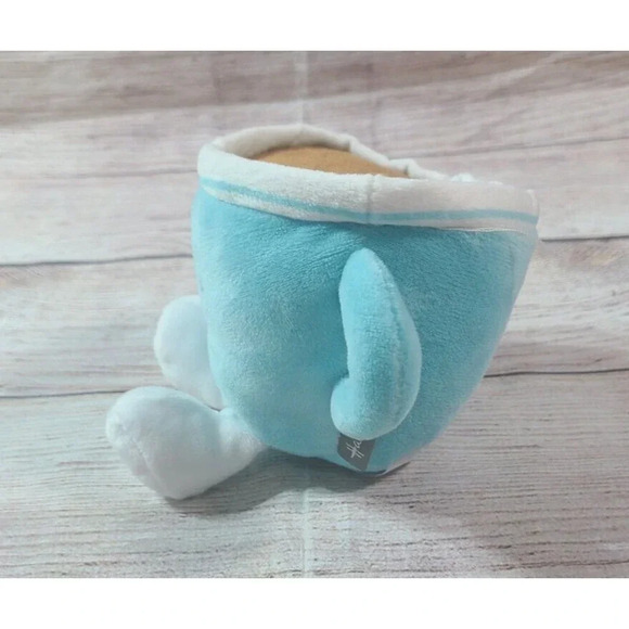Hallmark Plush Better Together Coffee Stuffed Toy Magnetic Blue 6" 2021 - Picture 2 of 4